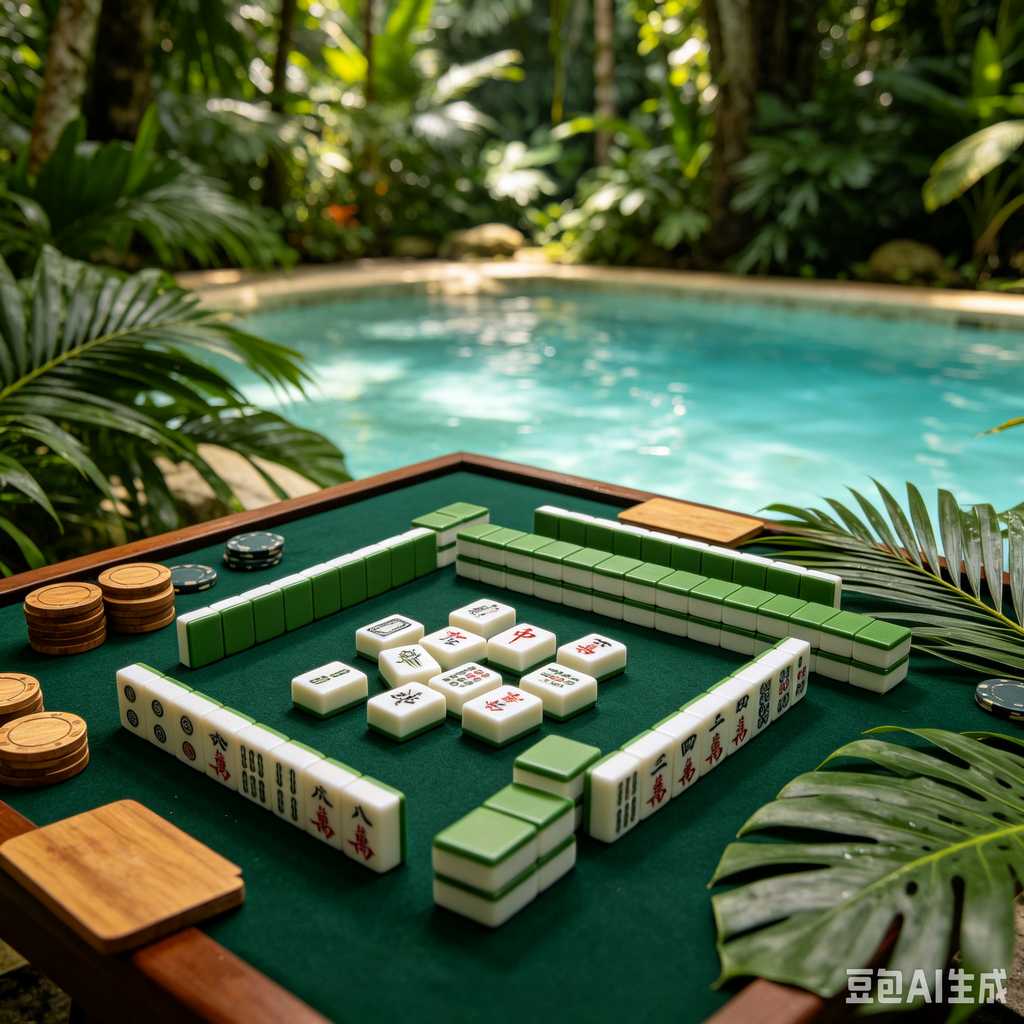 premium mahjong tile set