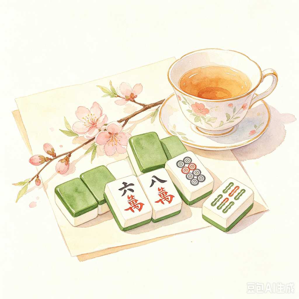 mini mahjong set for travel