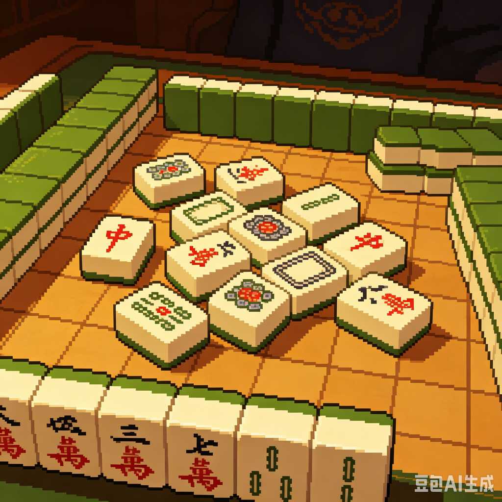 mahjong rack and pushers