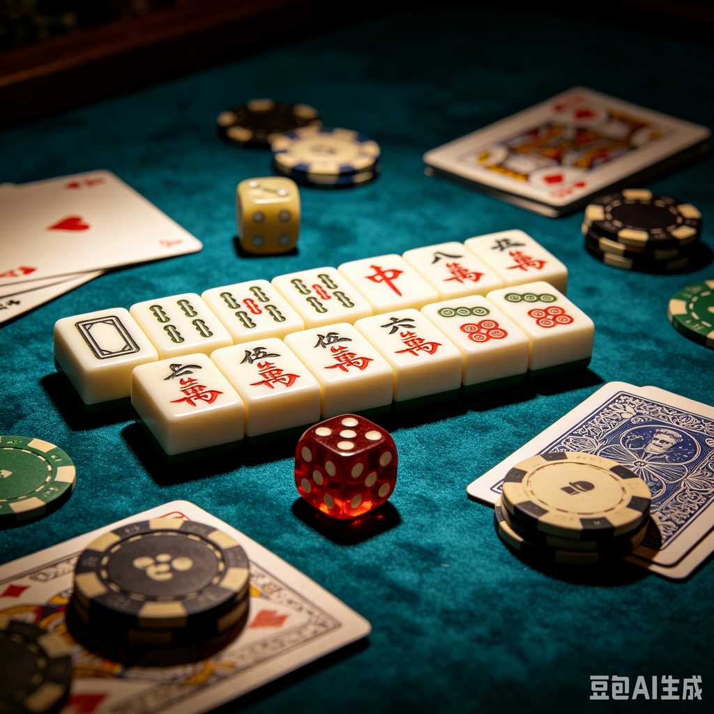 bamboo mahjong set