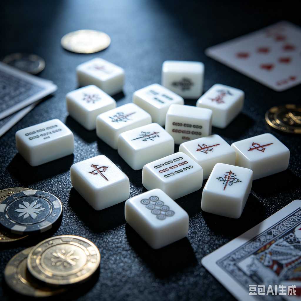 real acrylic mahjong tiles
