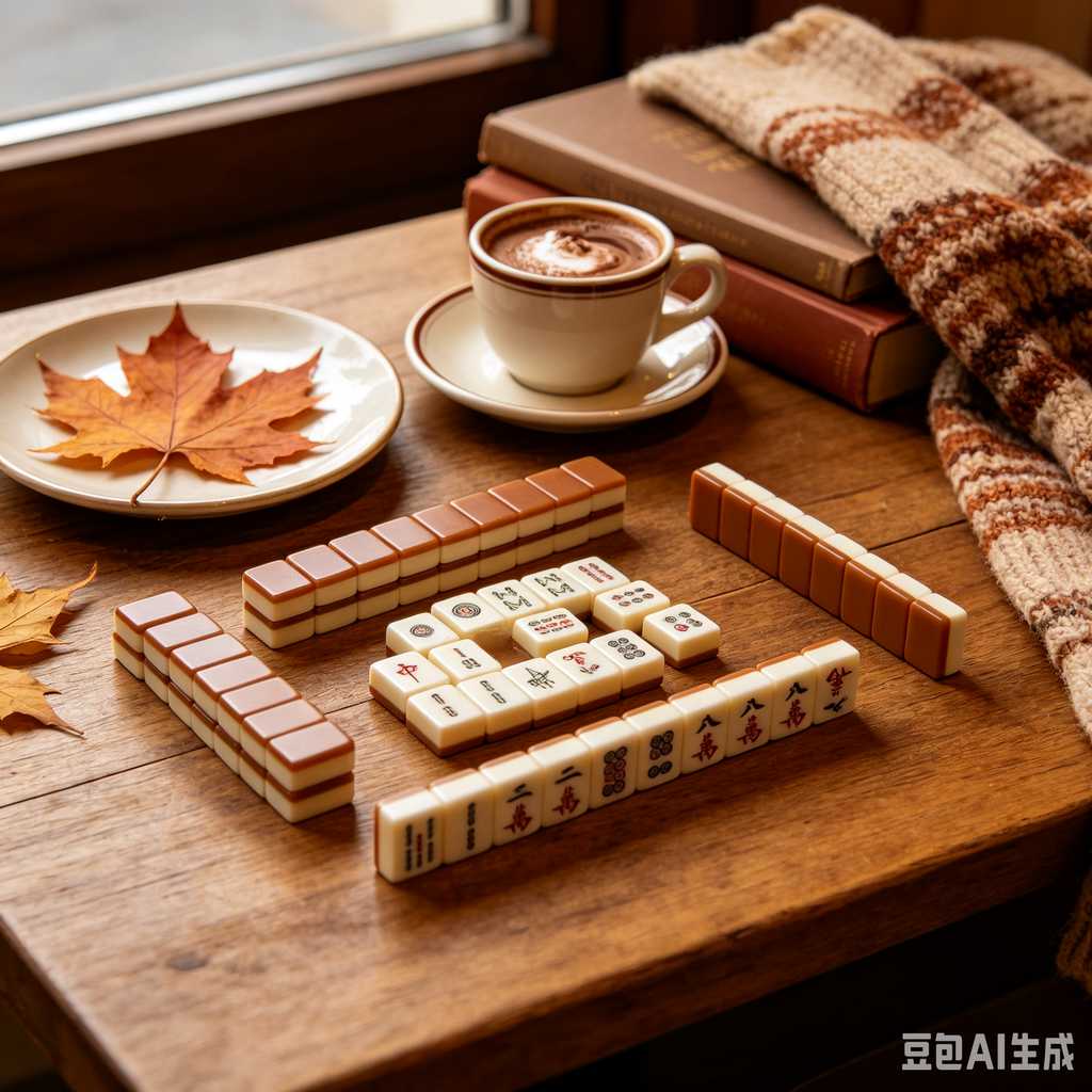 mahjong tile rack set